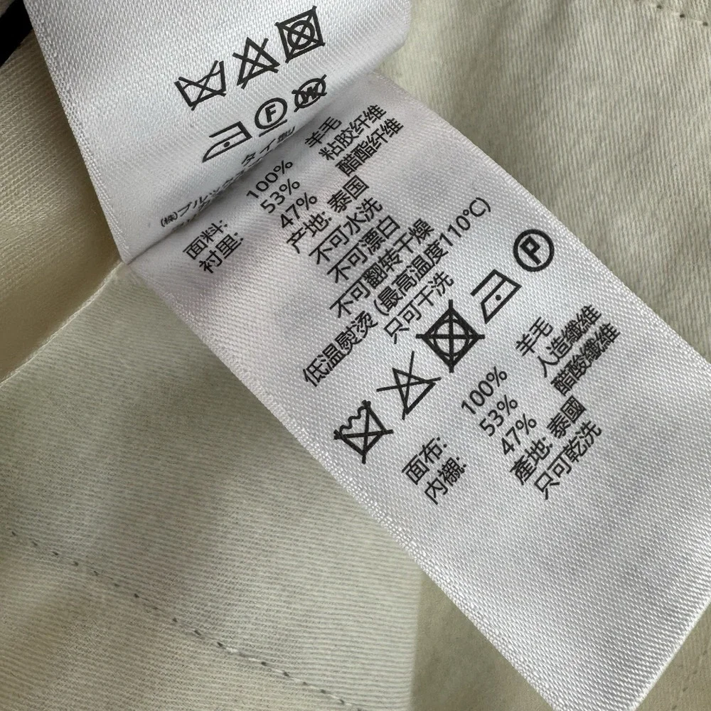 Brooks Brothers Dress Pants Mens 38x28 Gray Wool Regent Vitale Barberis Canonico